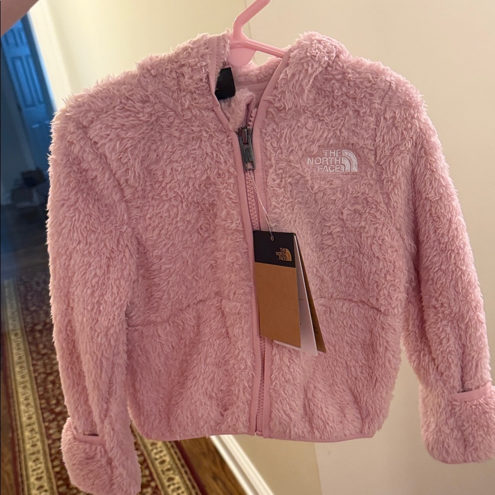 The North Face Soft Pink Hooded Jacket